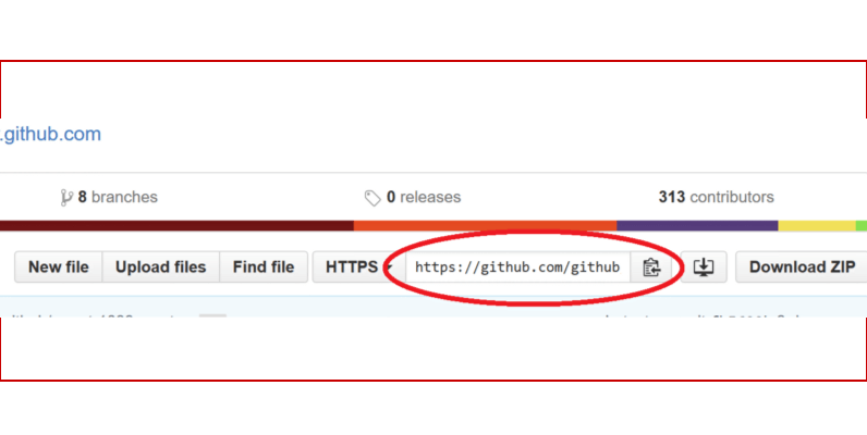 comando clone github
