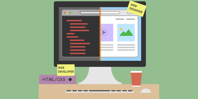 Diferença entre web designer e desenvolvedor web