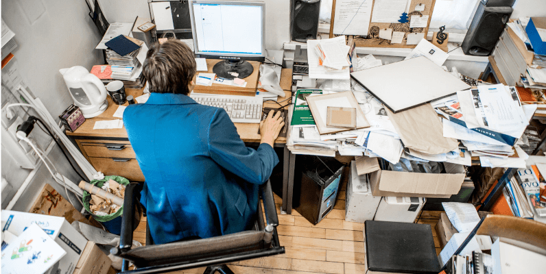 organize seu local de trabalho