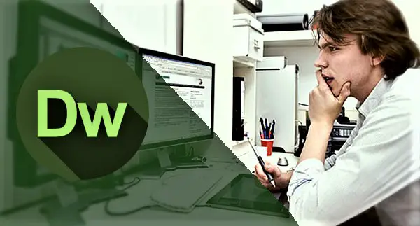 web designer trabalhando