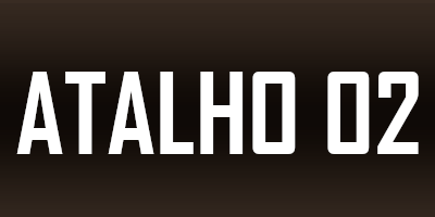 atalhos do illustrator