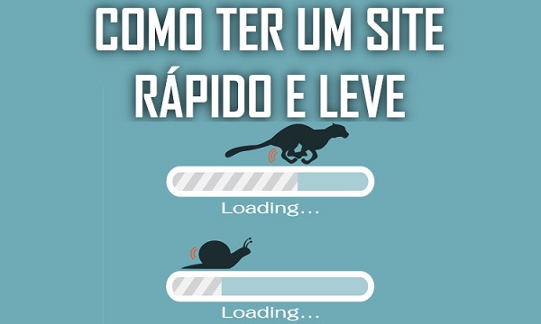como ter um site rápido e leve