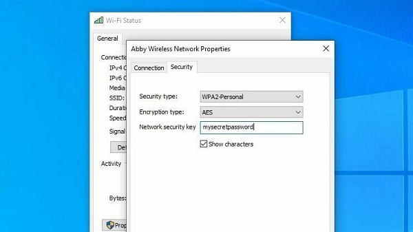 como verificar a senha do wifi no pc