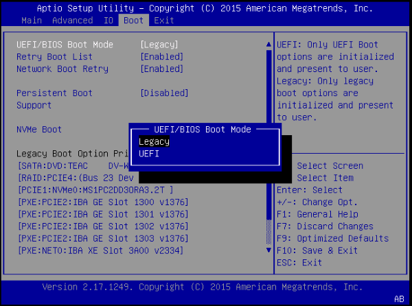 parece que o windows não foi carregado corretamente