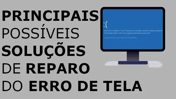 Resolver erros de tela azul no Windows