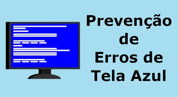Como corrigir a tela azul do Windows na inicialização