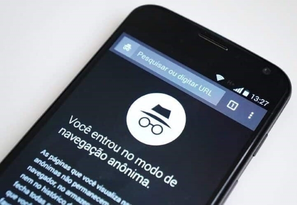 modo navegação anonima