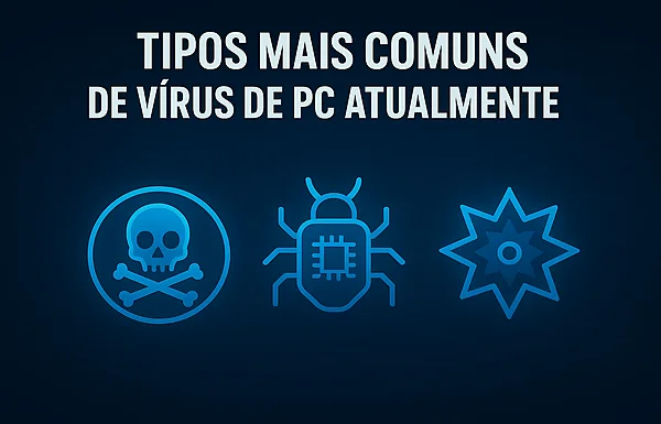 tipos de vírus de pc