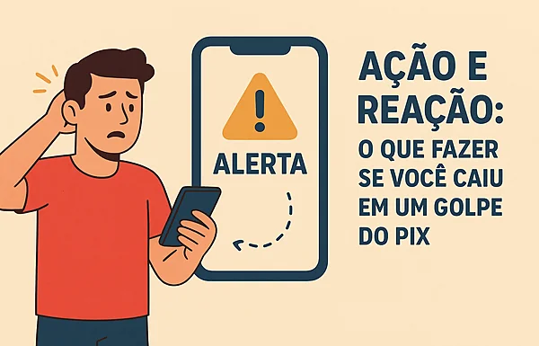 caí em um golpe de pix o que fazer
