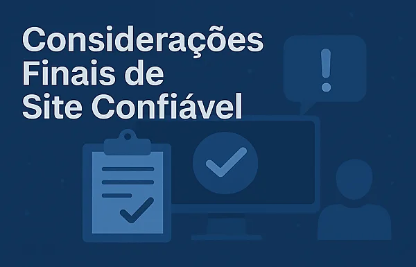 como saber se o site é seguro