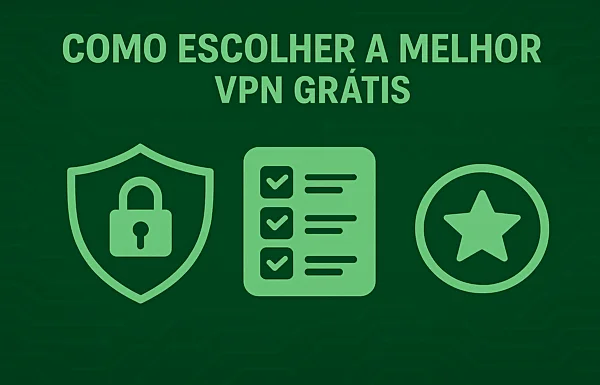 Critérios para escolher uma VPN gratuita confiável