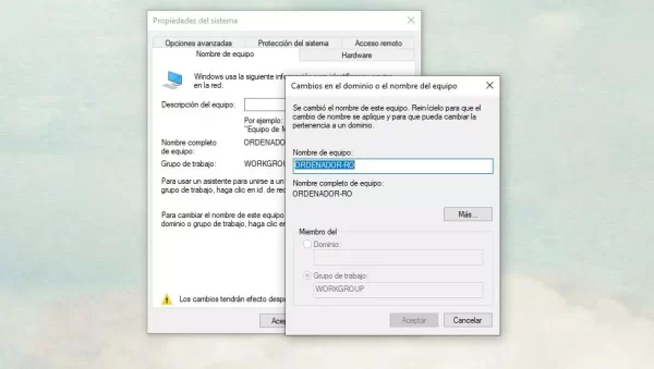 Como mudar o nome do usuário Administrador